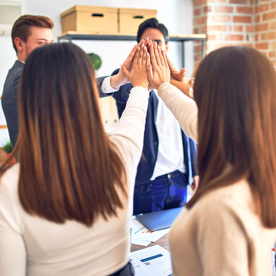 Realign employees into new organizational focus areas